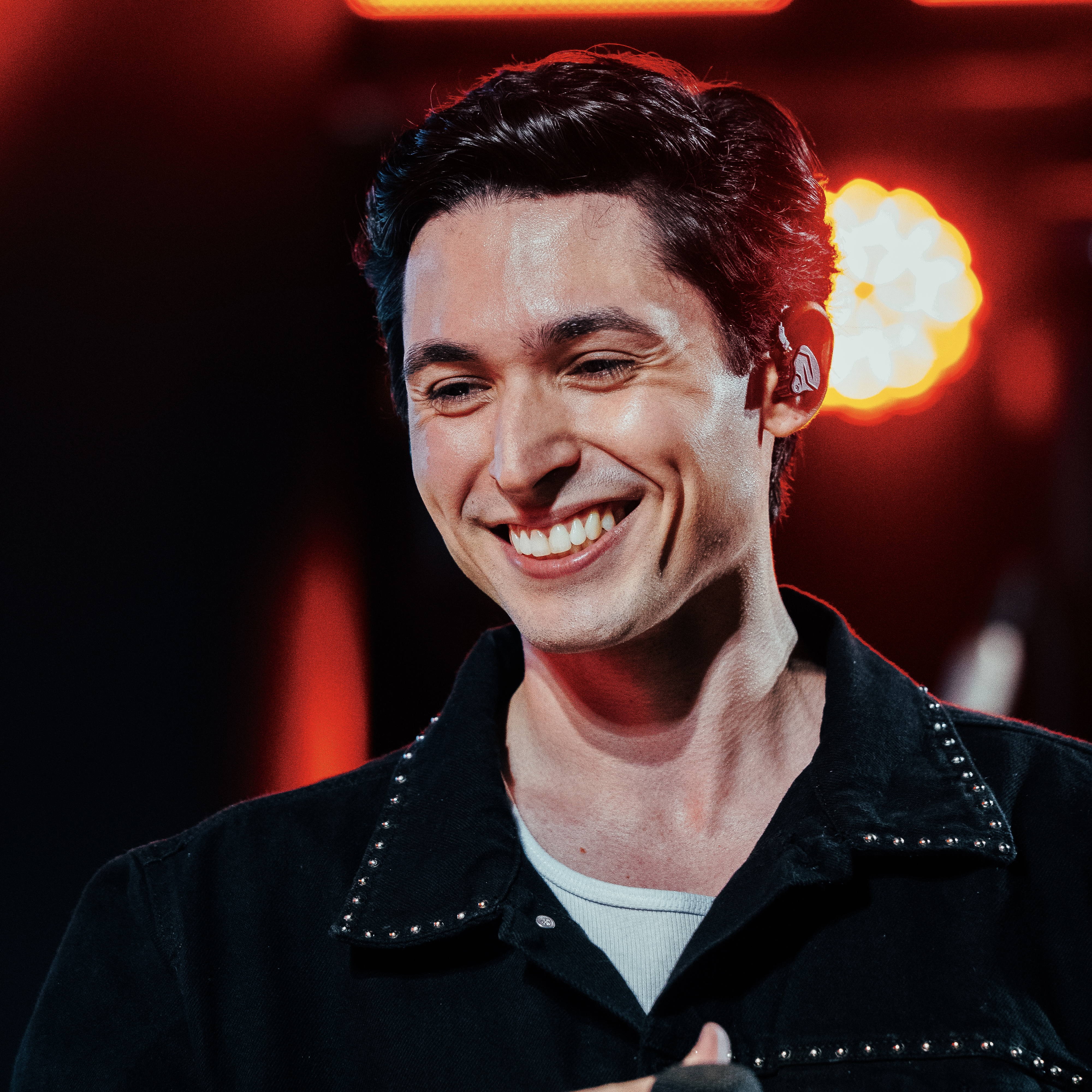 Gabriel Lins no palco